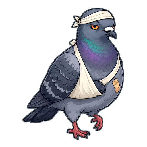 Patient Pigeon scatter symbol